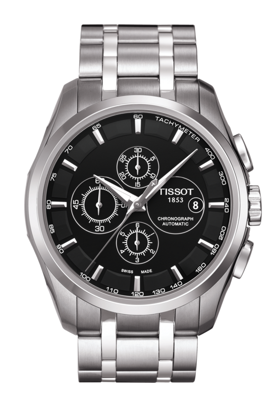 Tissot Couturier Black Dial T035.627.11.051.00 Men's Watch