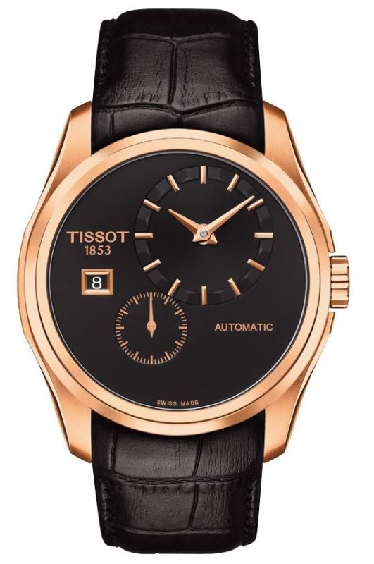 Tissot T-Trend Couturier Black Dial T035.428.36.051.00 Men's Watch