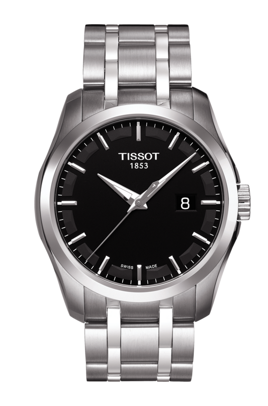 Tissot Couturier Black Dial T035.410.11.051.00 Men's Watch