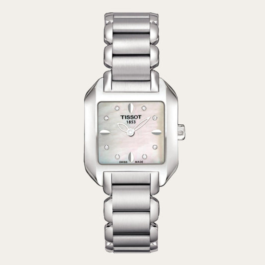 Tissot T-Wave Mother of pearl Dial T02.1.285.74 Ladies Watch