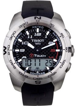 Tissot T-Touch Expert Black Dial T013.420.47.202.00 Men's Watch