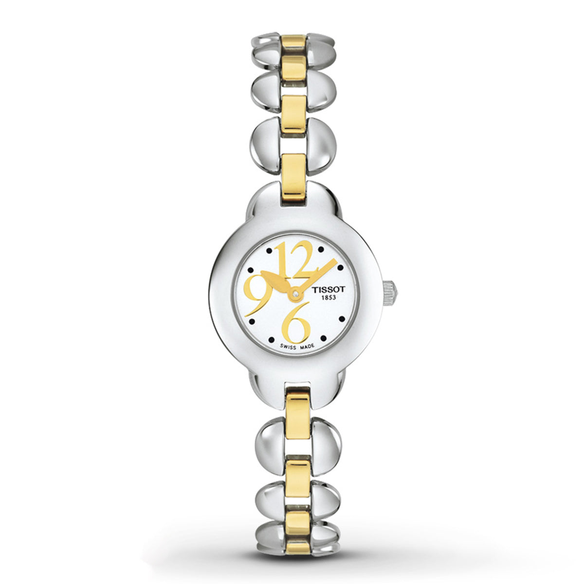 Tissot Grain De Folie Silver Dial T01.2.185.32 Ladies Watch