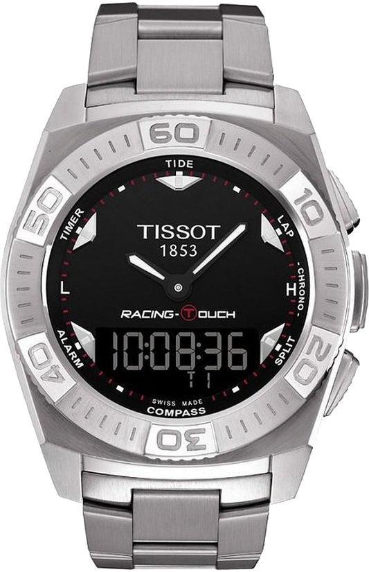 Tissot Racing Touch Black / Silver Dial T002.520.11.051.00 Men's Watch