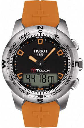 Tissot T-Touch II Black Dial T047.420.17.051.01 Men's Watch