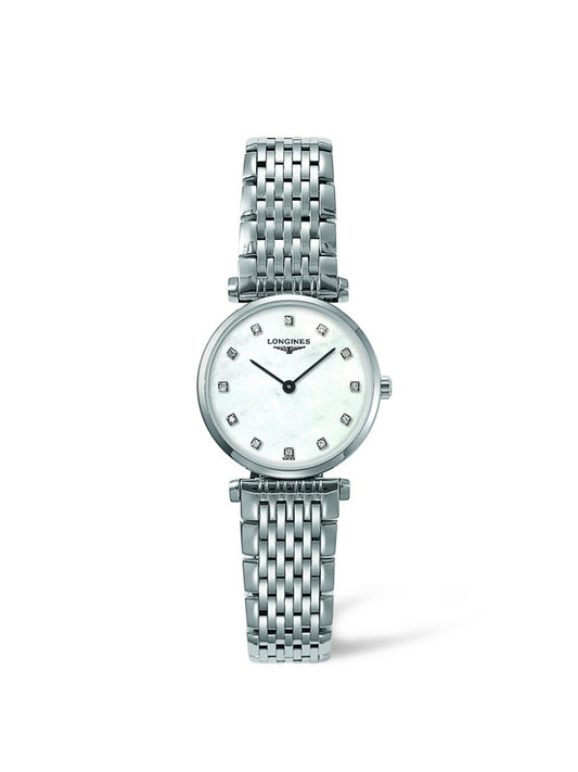 Longines La Grande Classique de Longines 24mm Stainless Steel Quartz On Strap Ladies Watch L4.209.4.87.6