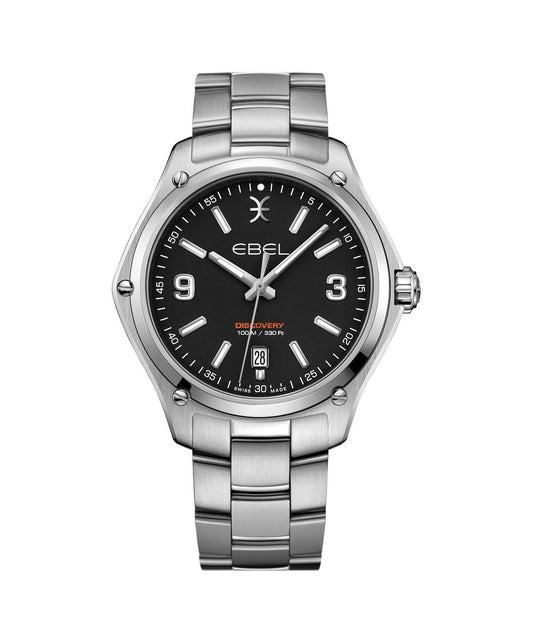 Ebel Discovery 41mm Stainless Steel On Bracelet Men's Watch 1216401