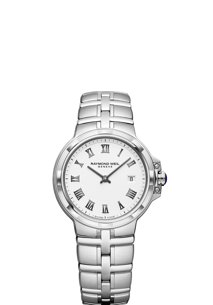 Raymond Weil Parsifal 30mm Stainless Steel On Bracelet Ladies Watch 5180-ST-00300