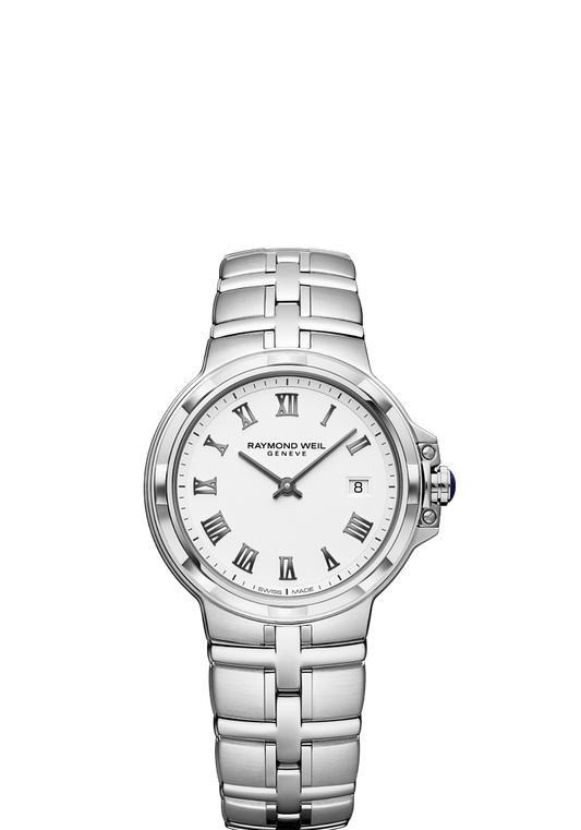 Raymond Weil Parsifal 30mm Stainless Steel On Bracelet Ladies Watch 5180-ST-00300