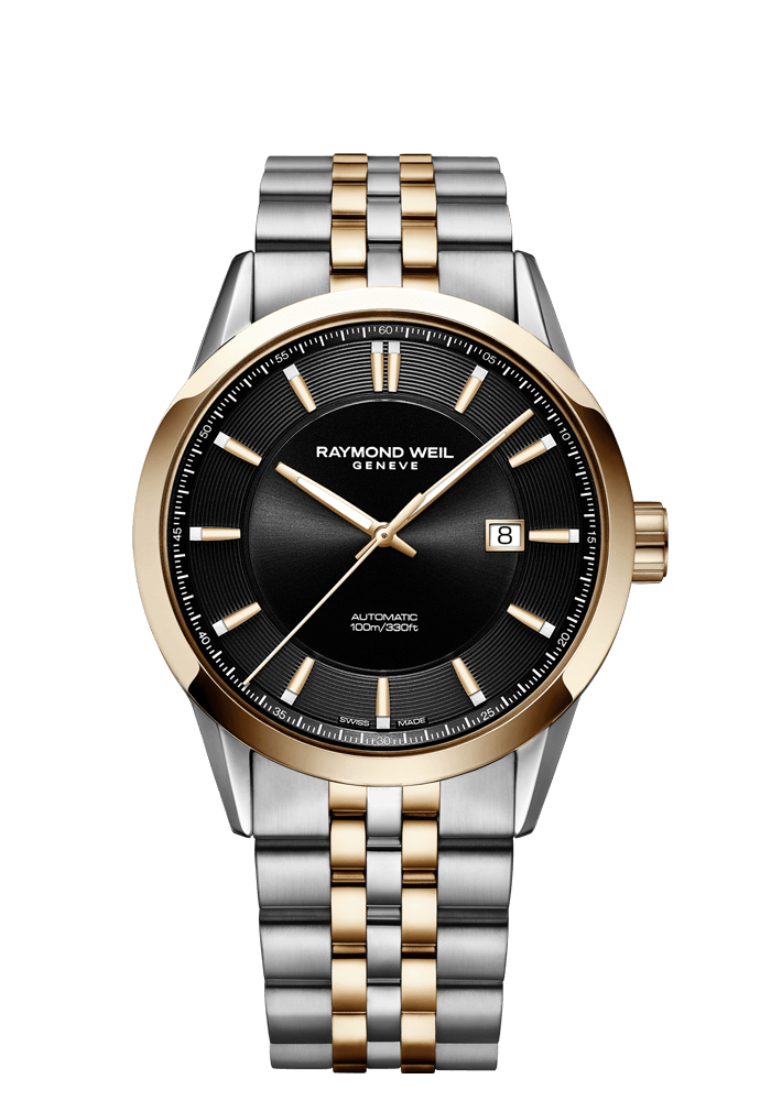 Raymond Weil Freelancer 42mm Automatic Two Tone On Bracelet Men's Watch 2731-SP5-20001