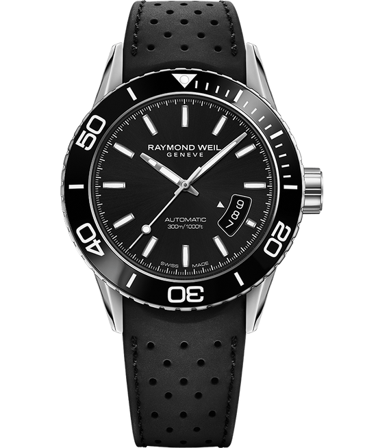 Raymond Weil Freelancer 42mm Stainless Steel On Strap Men's Watch 2760-SR1-20001