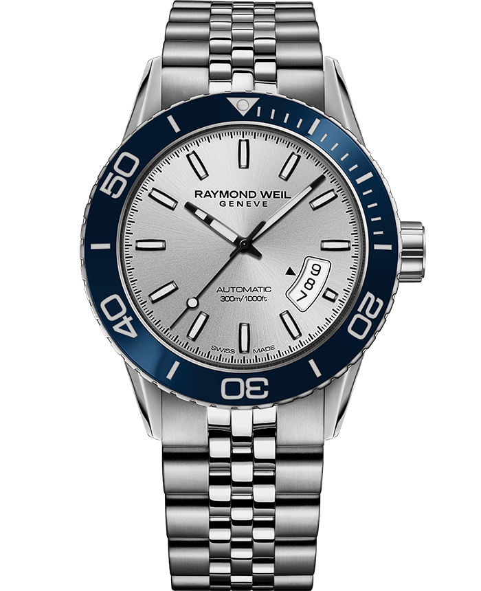 Raymond Weil Freelancer 42mm Automatic Stainless Steel On Bracelet Men's Watch 2760-ST4-65001