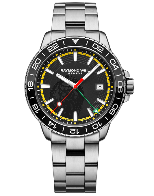 Raymond Weil Tango Bob Marley Limited Edition Quartz Stainless Steel On Bracelet Men's Watch 8280-ST1-BMY18