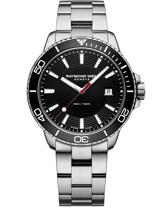 Raymond Weil Tango 300 Diver 42mm Stainless Steel On Bracelet Men's Watch 8260-ST1-20001