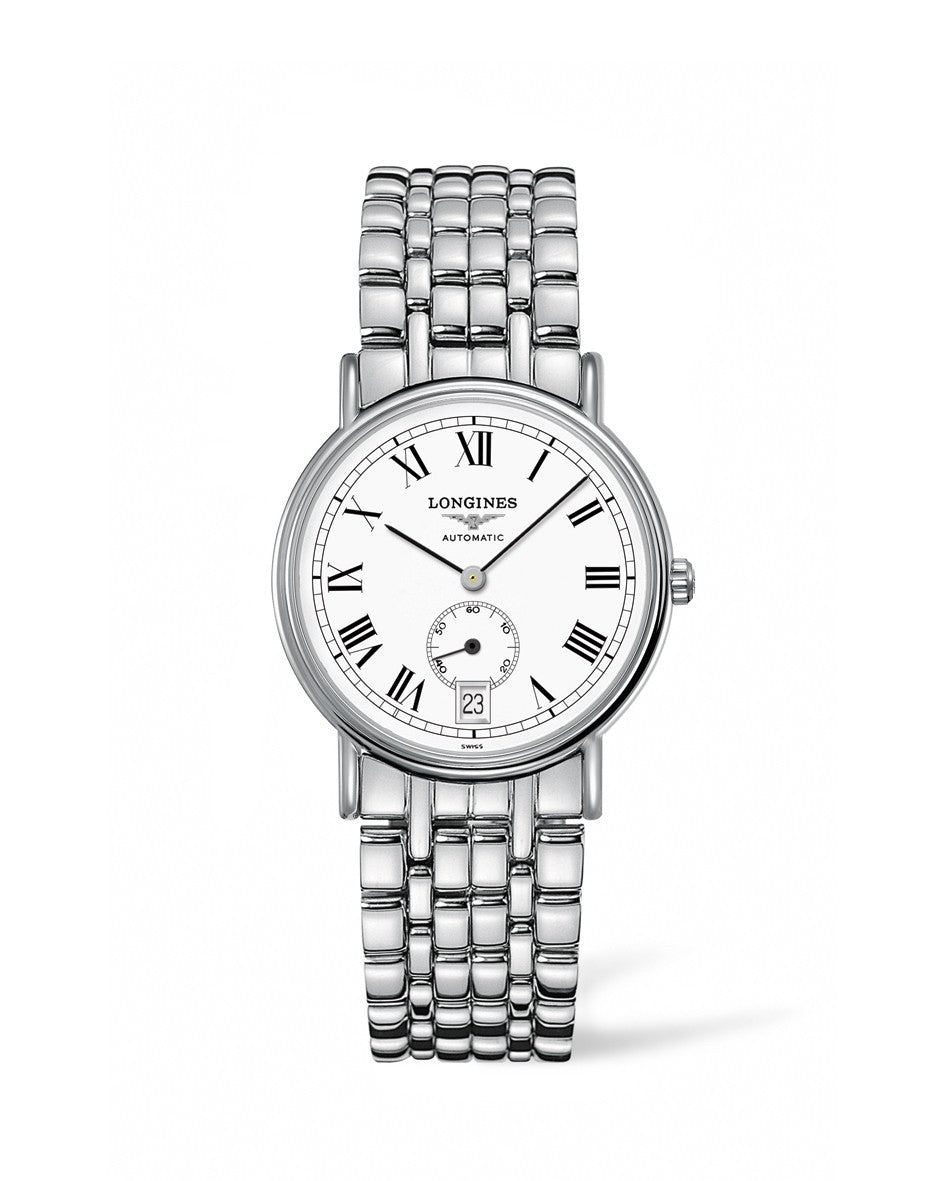 Longines Presence 34mm Automatic Stainless Steel On Bracelet Men's Watch L4.804.4.11.6