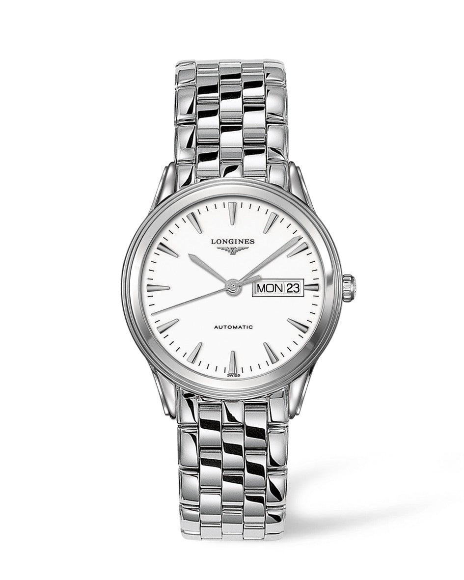 Longines Flagship 38mm Automatic Stainless Steel On Bracelet Men's Watch L4.899.4.12.6