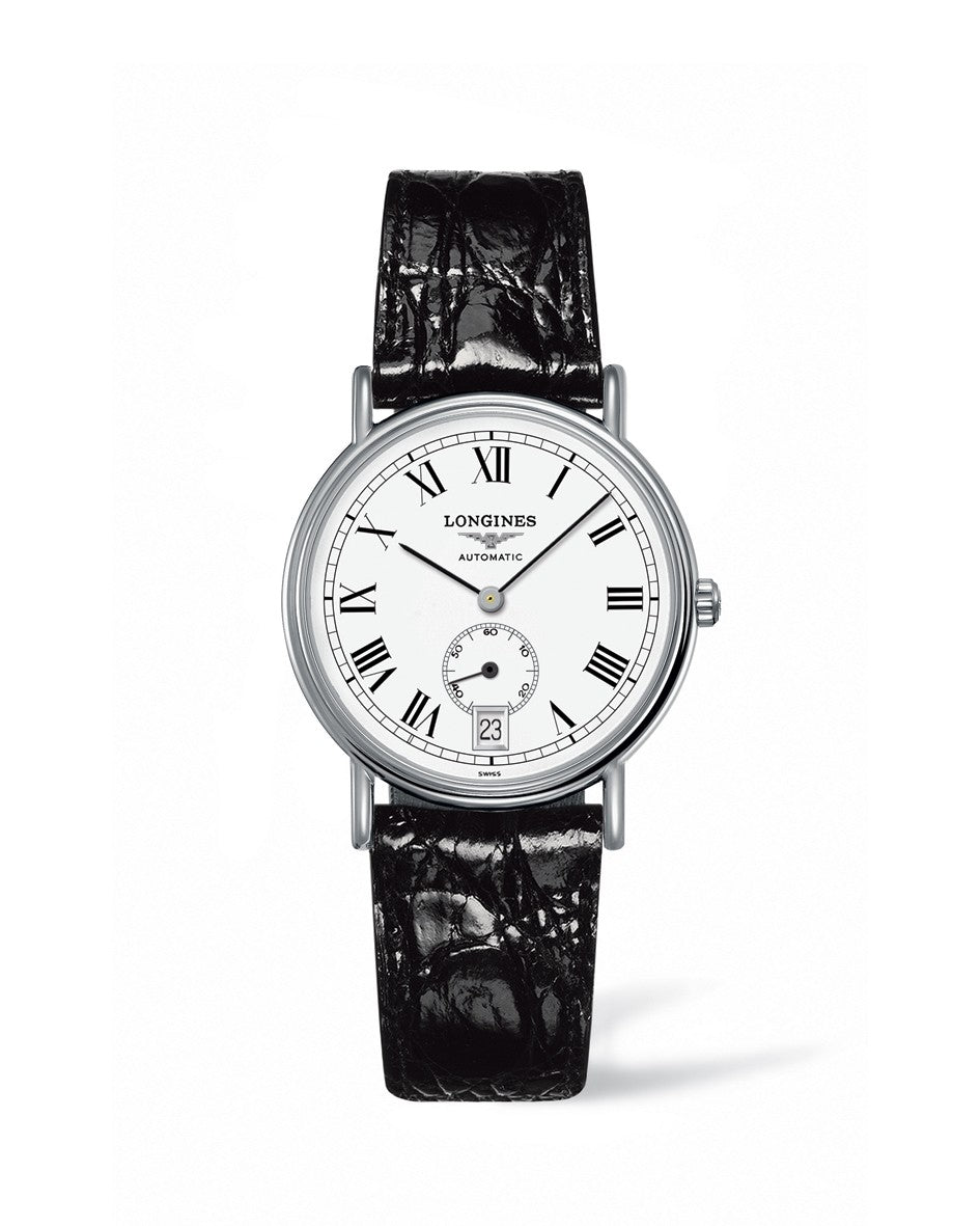 Longines Presences 34mm Automatic Stainless Steel On Strap Men's Watch L4.804.4.11.2