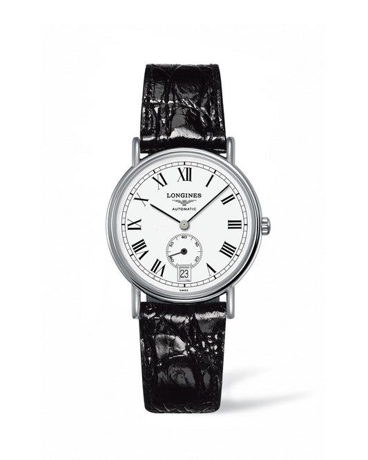 Longines Presences 34mm Automatic Stainless Steel On Strap Men's Watch L4.804.4.11.2