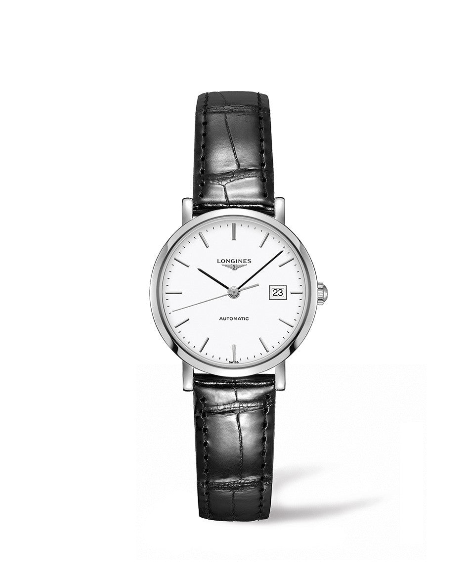 Longines Elegant Collection 29mm Automatic Stainless Steel On Strap Ladies Watch L4.310.4.12.2