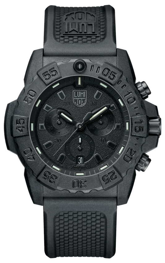 Luminox Navy Seal Chronograph 3580 Series 45mm On Strap 3581.BO