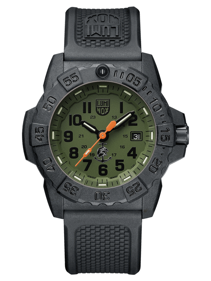 Luminox Navy Seal 3500 Series 45mm On Strap 3517.NQ.SET