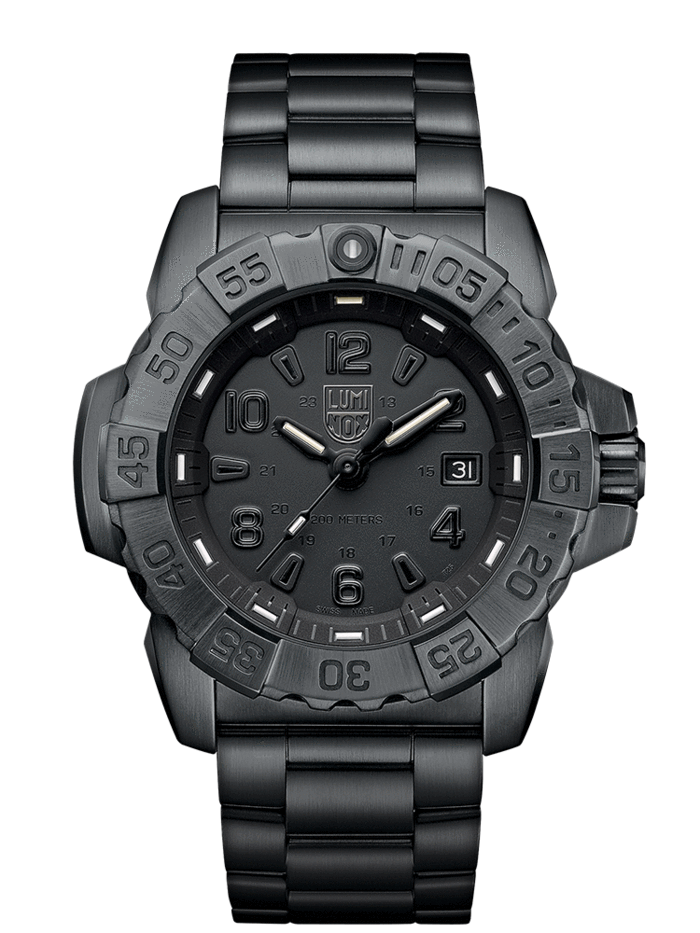 Luminox Navy Seal Steel 3250 Series 45mm On Strap 3252.BO