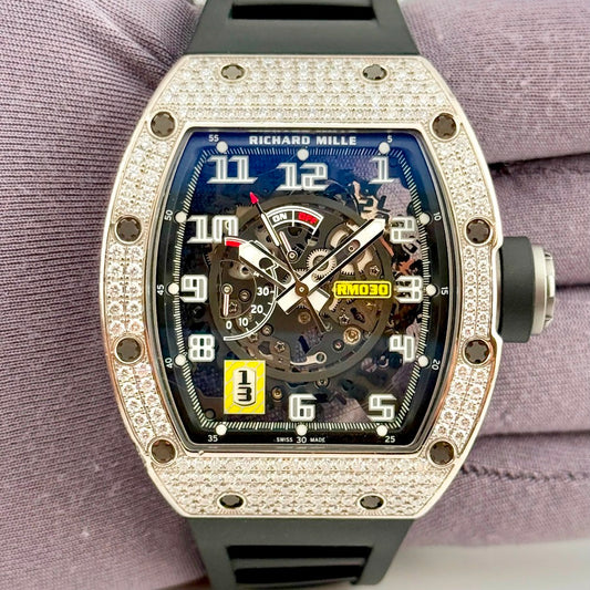 Pre-Owned Richard Mille Autonatic Winding RM030 WG