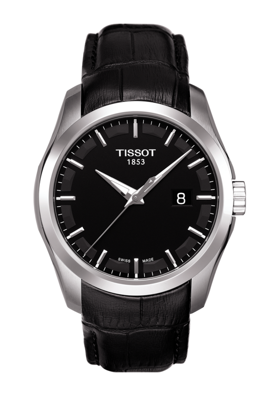 Tissot Couturier Black Dial T0354101605100 Men's Watch