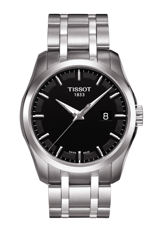 Tissot Couturier Black Dial T0354101105100 Men's Watch