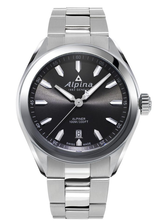 Alpina Alpiner Quartz Stainless Steel On Bracelet AL-240GS4E6B