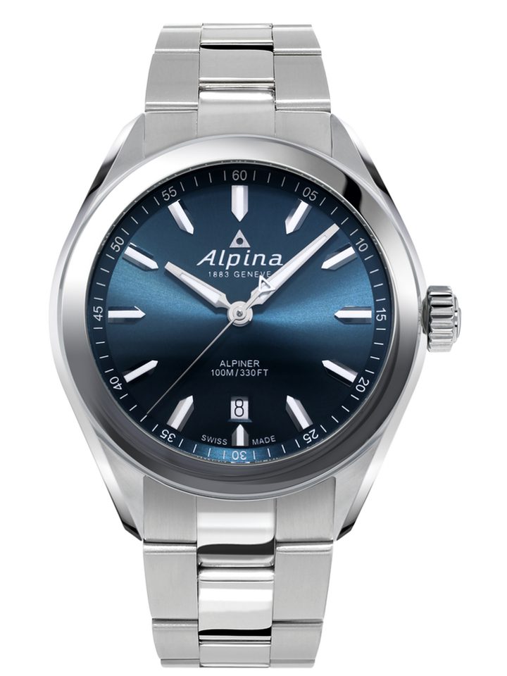 Alpina Alpiner Quartz Stainless Steel On Bracelet AL-240NS4E6B