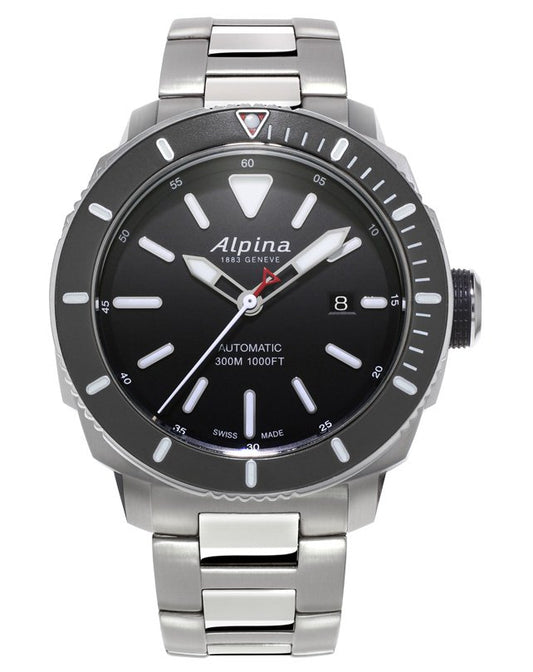 Alpina Seastrong Diver 300 Automatic Stainless Steel On Bracelet AL-525LBG4V6B