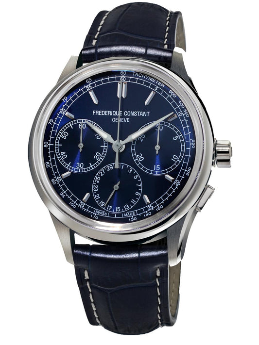 Frederique Constant Flyback Chronograph Manufacture Stainless Steel On Strap FC-760N4H6