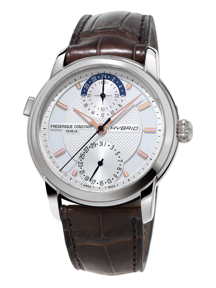 Frederique Constant Classic Hybrid Manufacture Stainless Steel On Strap FC-750V4H6