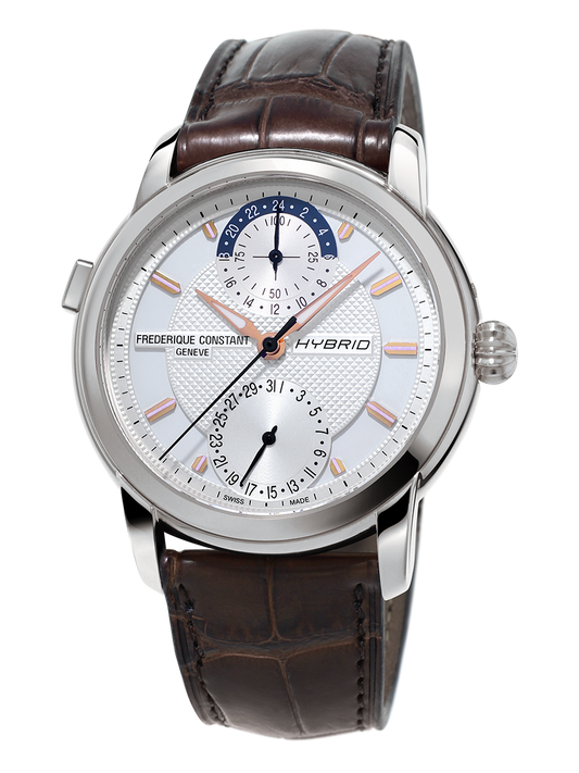 Frederique Constant Classic Hybrid Manufacture Stainless Steel On Strap FC-750V4H6