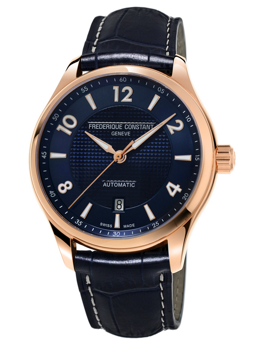 Frederique Constant Runabout Automatic Limited Edition Rose Gold PVD On Strap FC-303RMN5B4