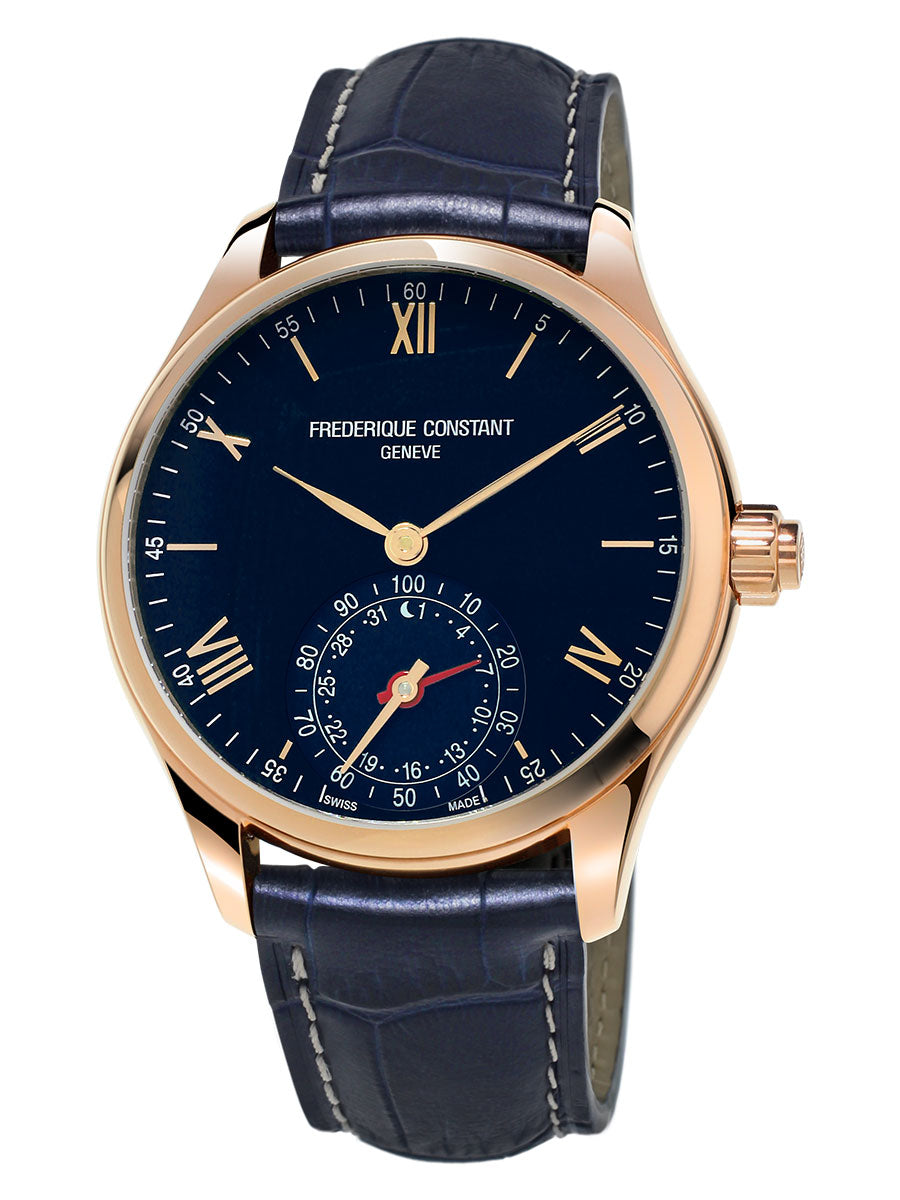 Frederique Constant Horological Smartwatch Rose Gold PVD On Strap FC-285N5B4