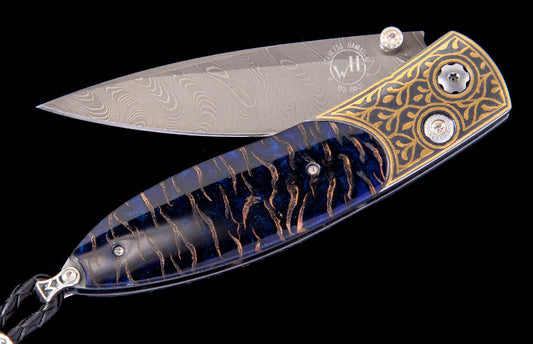 William Henry Pocket Knife Monarch Golden Scale Edition Of 100 Pieces B05 Golden Scale