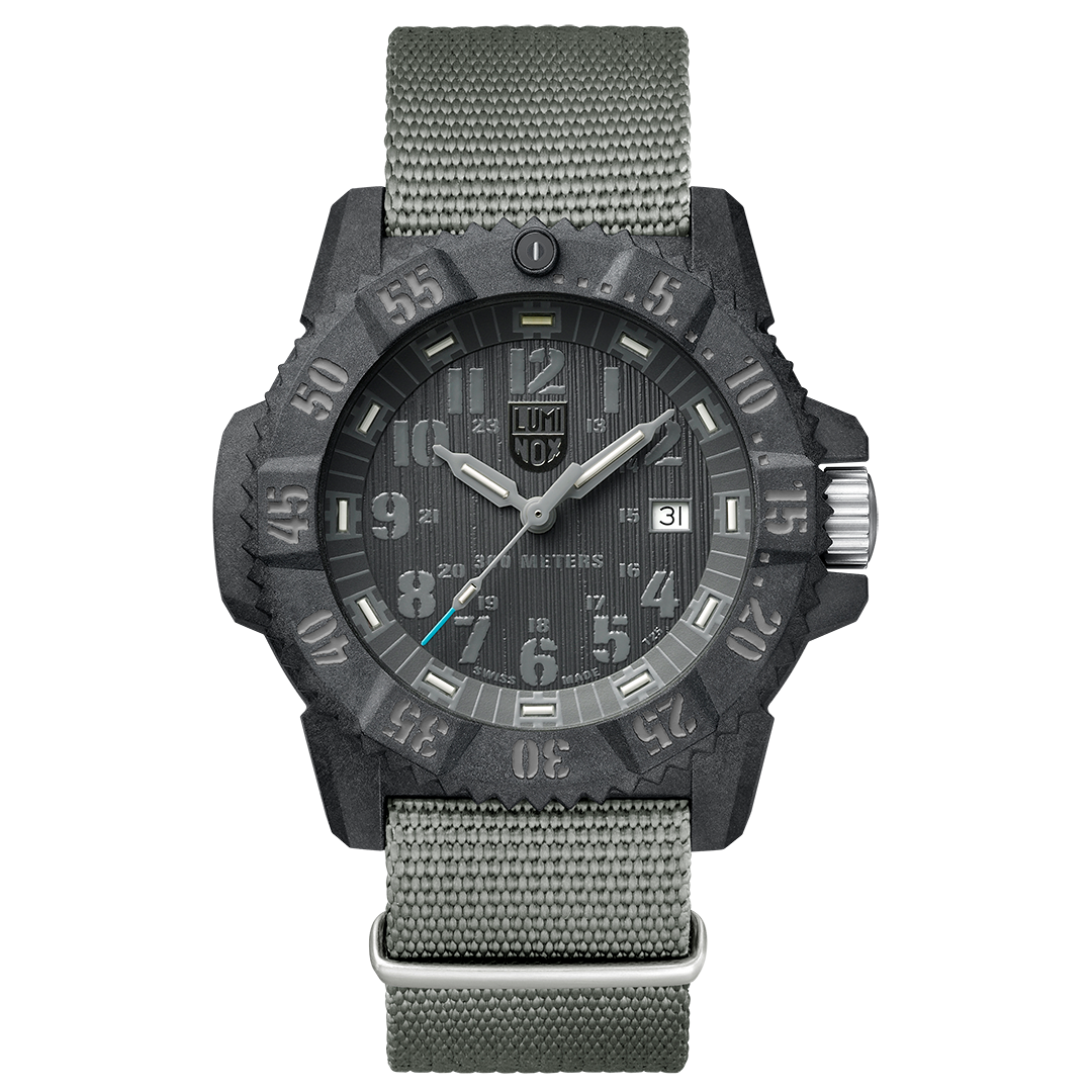 Luminox Limited Master Carbon Seal PVD Black On Strap 3802.GO.SET