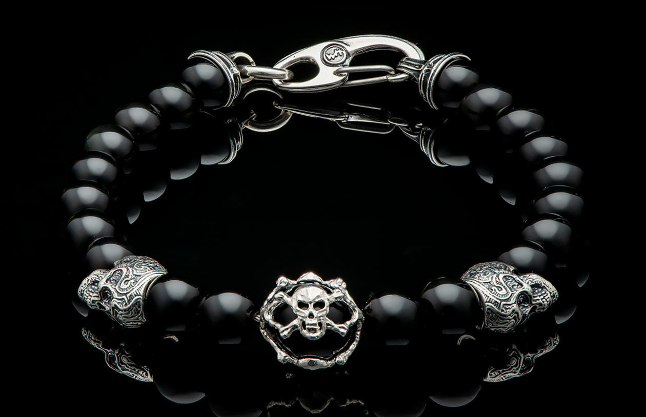 William Henry Beaded Bracelet Nocturne BB36 OBS