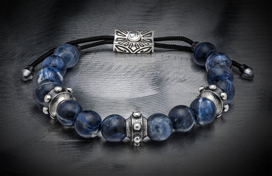 William Henry Beaded Bracelet Sodalite Dauntless BB24 SOD