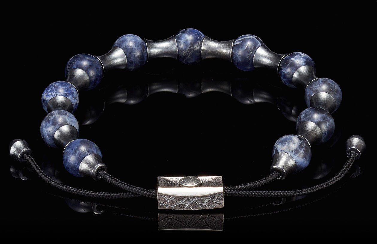 William Henry Beaded Bracelet Sodalite Zenith BB19 SOD