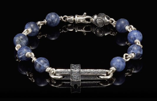 William Henry Beaded Bracelet Sodalite Sanctum BB21 SOD