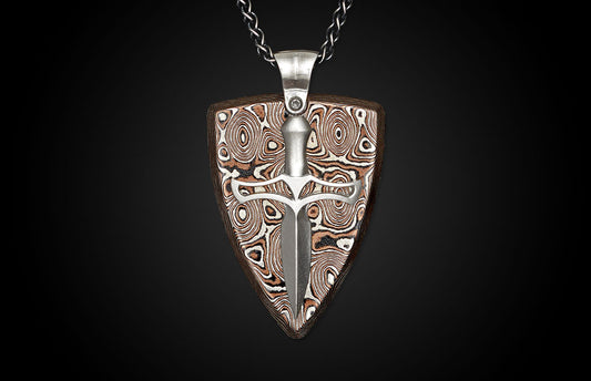 William Henry Necklace Mokume Joust P32 MOK