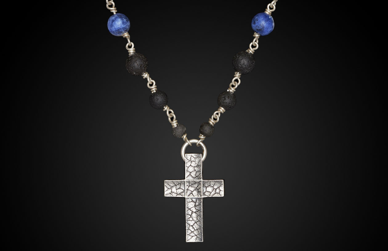 William Henry Necklace Sodalite Crux P30 SOD