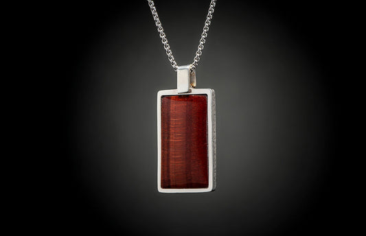 William Henry Necklace Red Tiger Eye Shift P44 RTE