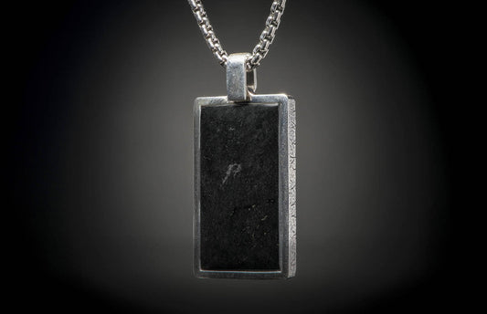 William Henry Necklace Blackjade Pinnacle P43 BLK J
