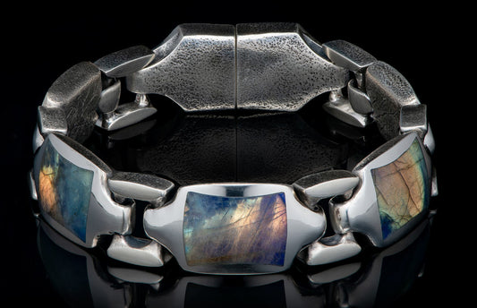 William Henry Bracelet Labradorite Retro BR13 LAB