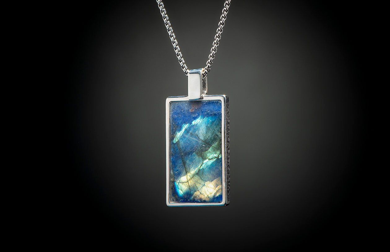 William Henry Necklace Labradorite Shift P44 LAB