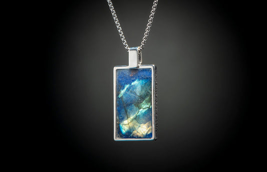 William Henry Necklace Labradorite Shift P44 LAB