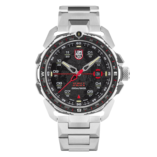 Luminox Ice-Sar Arctic 46mm Quartz Stainless Steel On Bracelet Men's Watch 1202